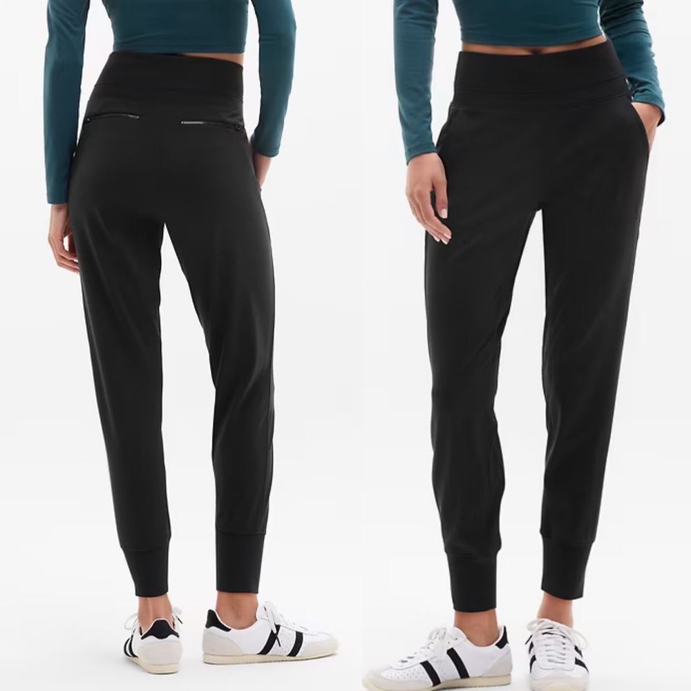 Black High-Rise Jogger Pants - Brand:
